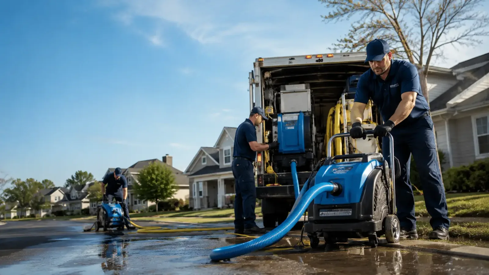 Flood Damage Cleanup in New Washington, OH